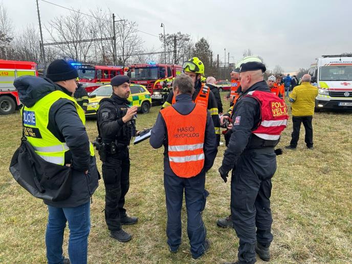 Češka voz sudar vozova