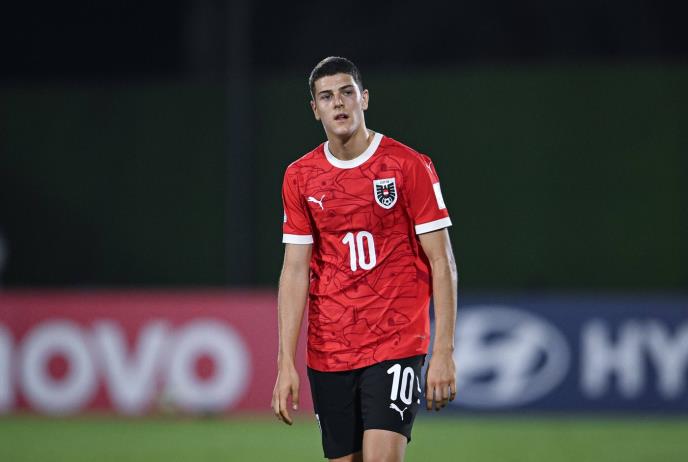 Vasilije Marković Srbin koji igra za Austriju, na SP u Kataru 2025.