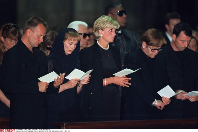 Đani Versaće, sahrana