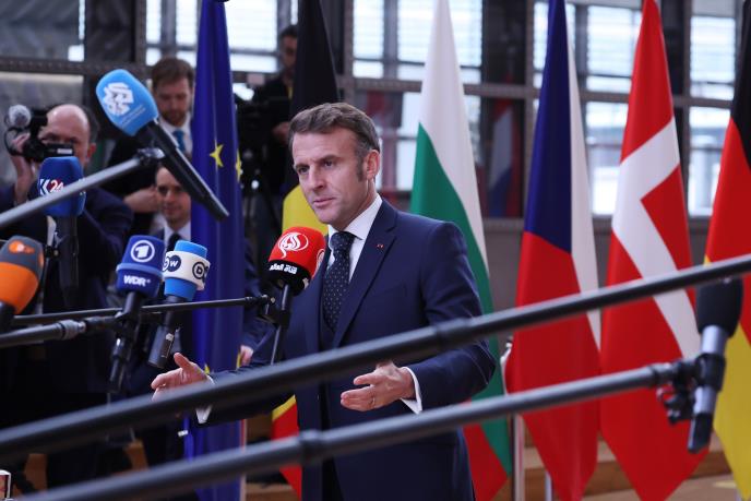 Eu Samit  Emanuel Makron