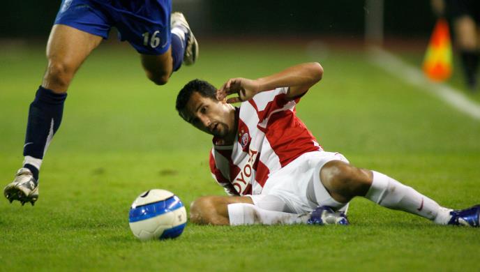 Ernan Barkos u dresu Crvene zvezde