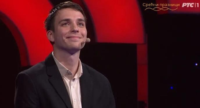 Aleksa Stefanović u kvizu Superpotera