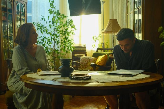 Olga Odanović i Zlatan Vidović, scena iz filma Biće novih leta