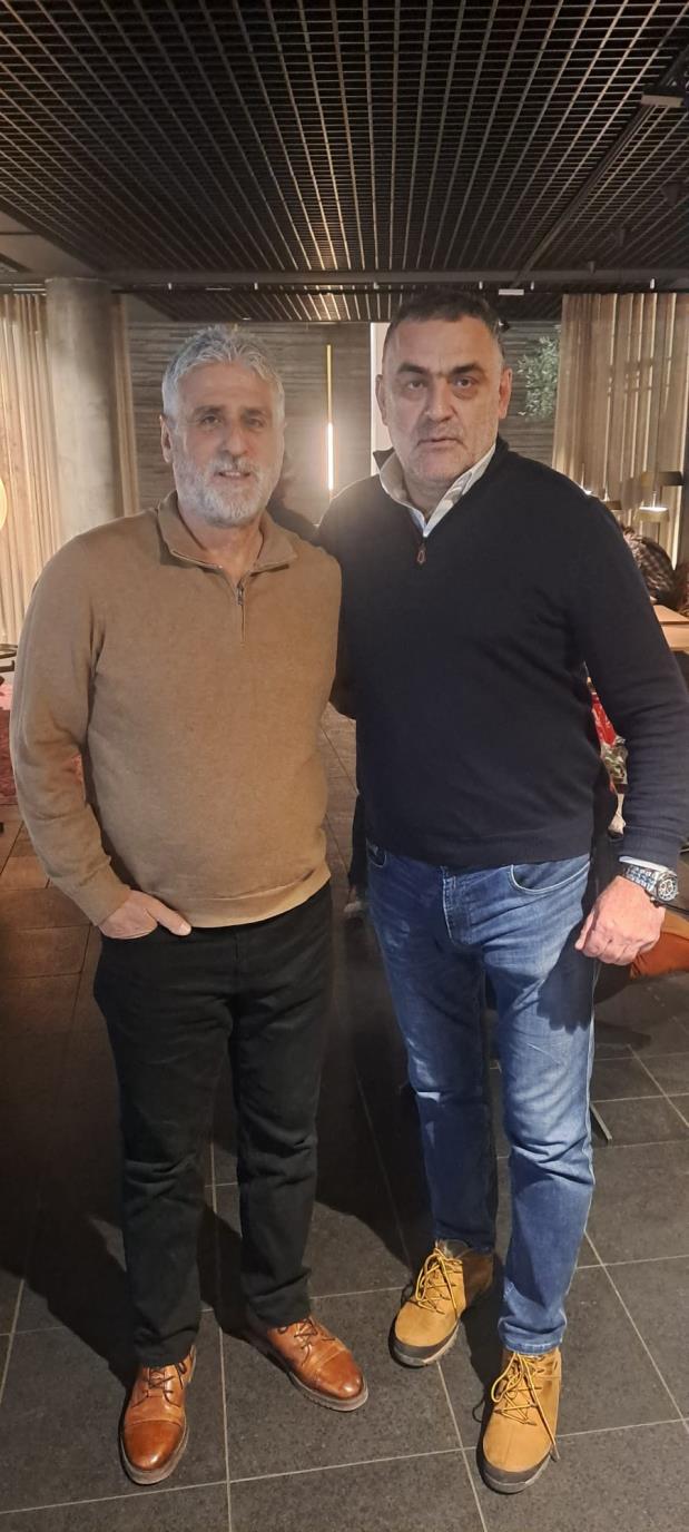 Duško Radinović i Rajko Nedić, novinar Kurira