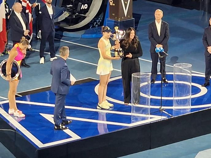 Elena Ribakina Arina Sabalenka