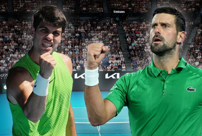 Novak Đoković Karlos Alkaraz