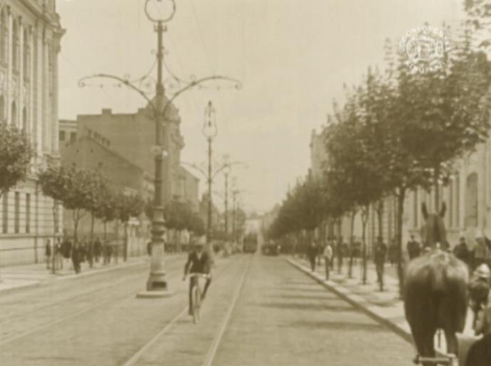 Beograd 1919. godine, sadašnja Ulica kralja Milana