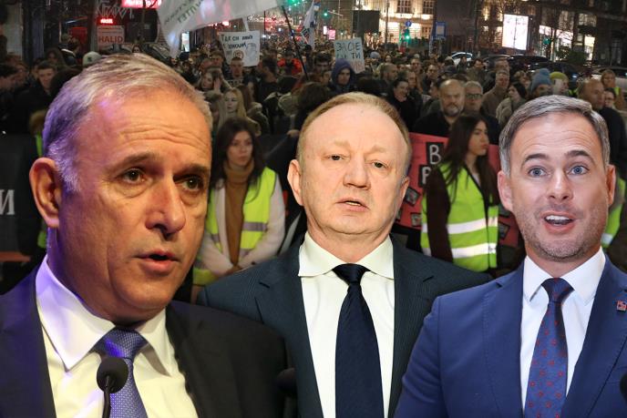 Zdravko Ponoš Dragan Đilas Miroslav Miki Aleksić