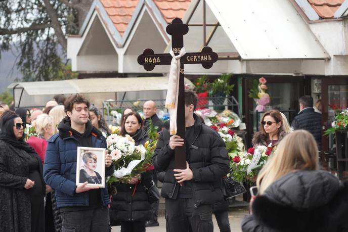 Sahrana majke Goge Sekulić