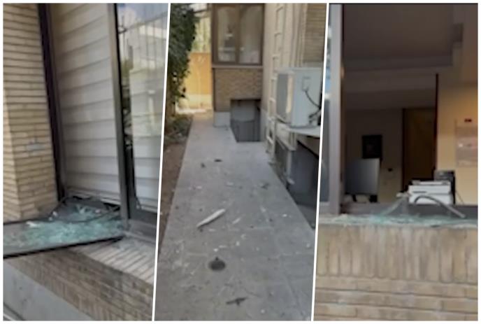 Ambasada Srbije Teheran Iran oštećena u napadu (1).png