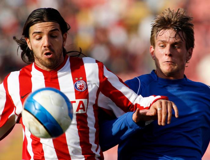 Blagoj Georgijev u dresu Crvene zvezde