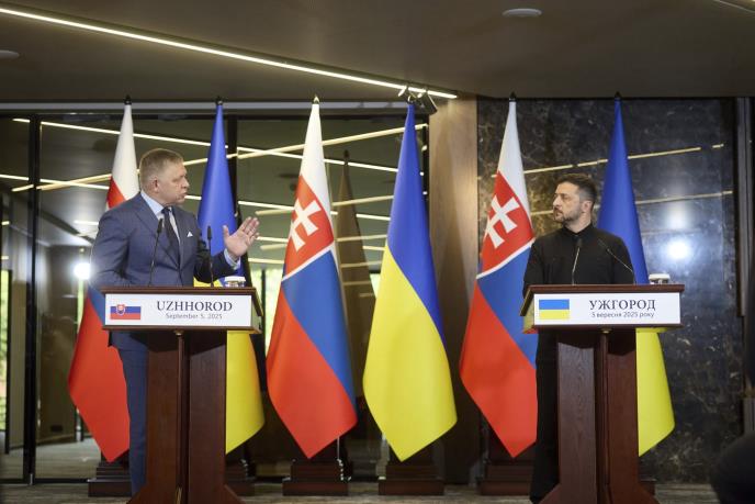 Robert Fico Volodimir Zelenski