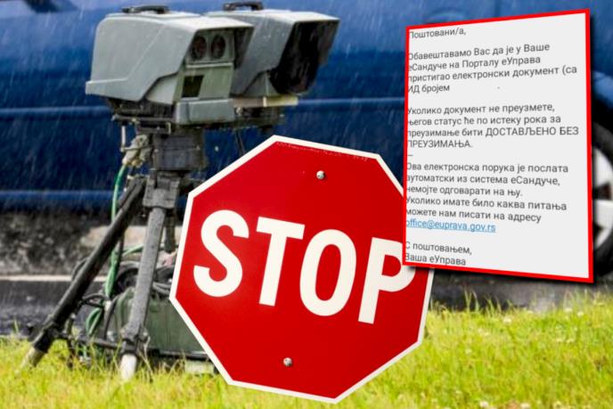 saobraćajna kazna novi radar