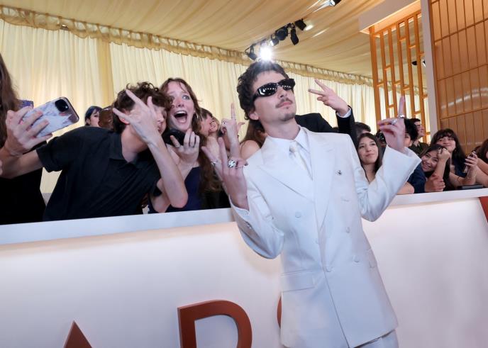 Timoti Šalame na dodeli Oskara 2026