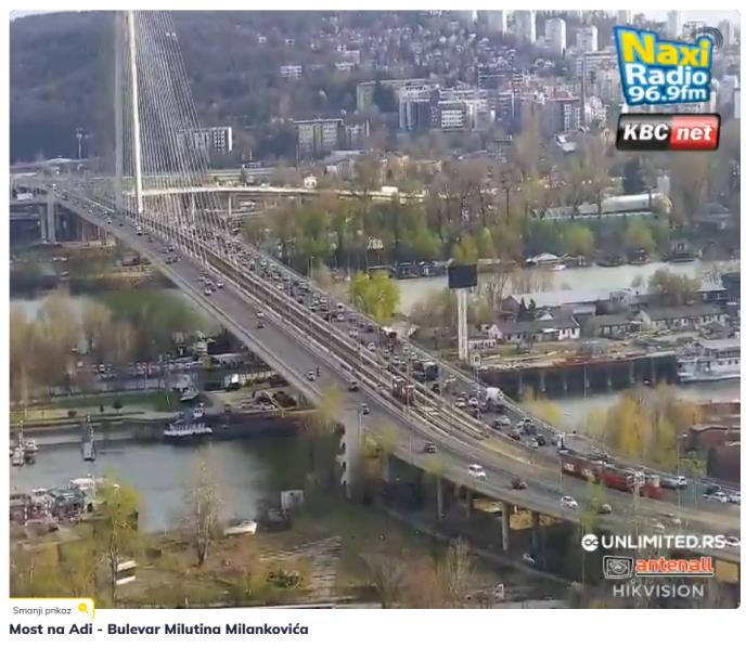 Kolaps u Beogradu: Gužve na mostovima, Gazeli i auto-putu u popodnevnom špicu