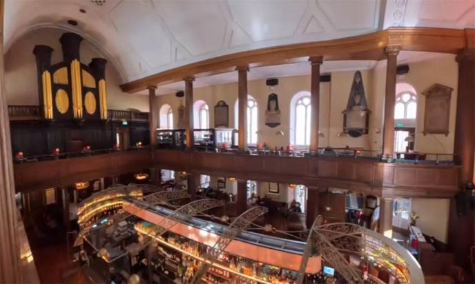 John M. Keating's restoran Dablin Irska