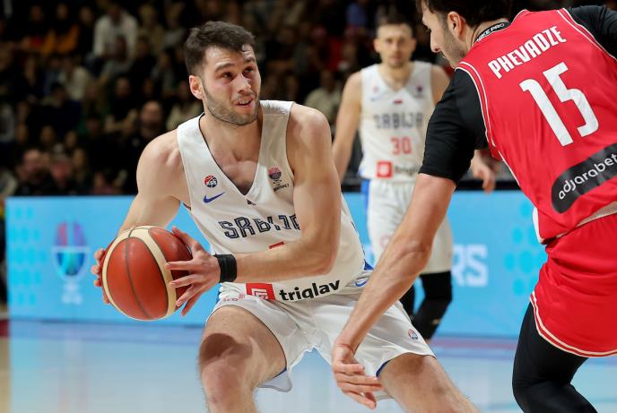 Mario Nakić u dresu Srbije