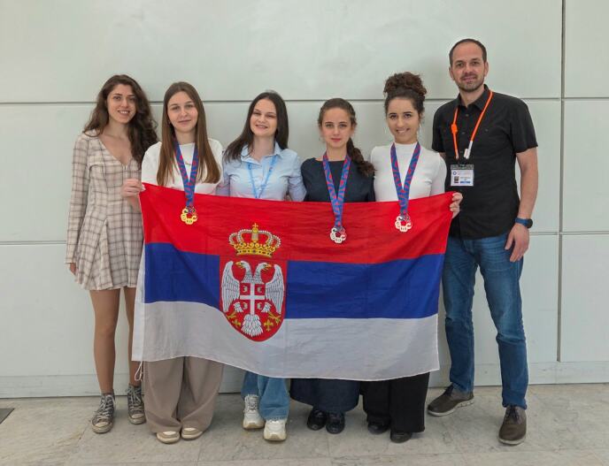 Društvo matematičara Srbije, Evropska matematička olimpijada za devojke