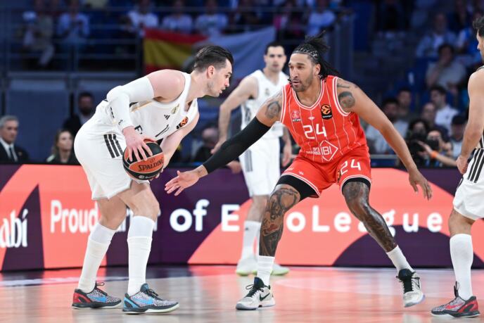 Mario Hezonja na meču Real Madrid - Hapoel Tel Aviv