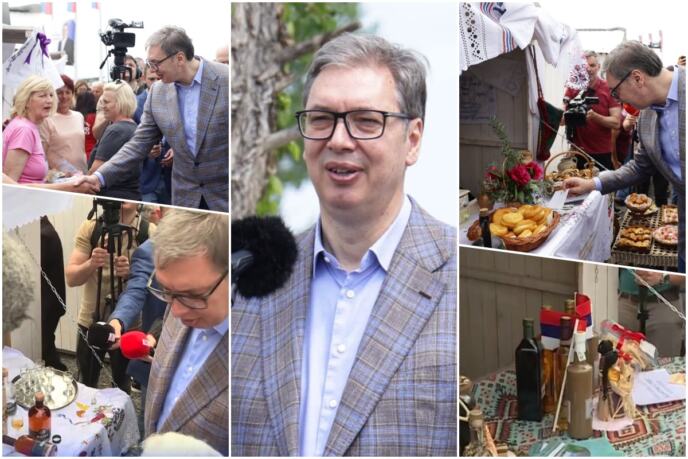 Aleksandar Vučić Mali Bosut