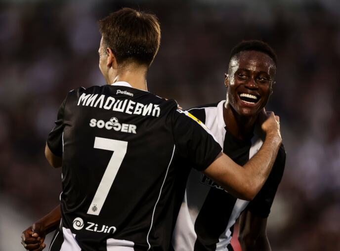 FK Partizan Jovan Milošević Demba Sek
