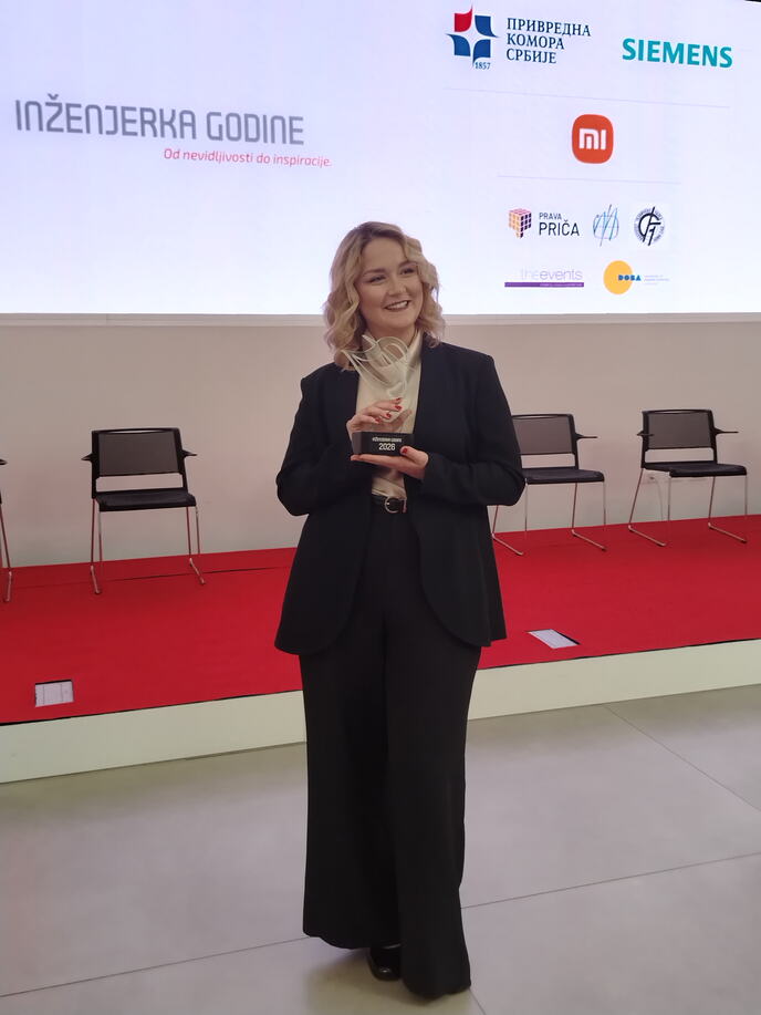 Gorana Radovanović, Inženjerka godine 2026.