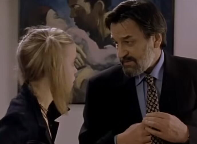 Maja Mandžuka i Dragan Nikolić u filmu Virutelna stvarnost