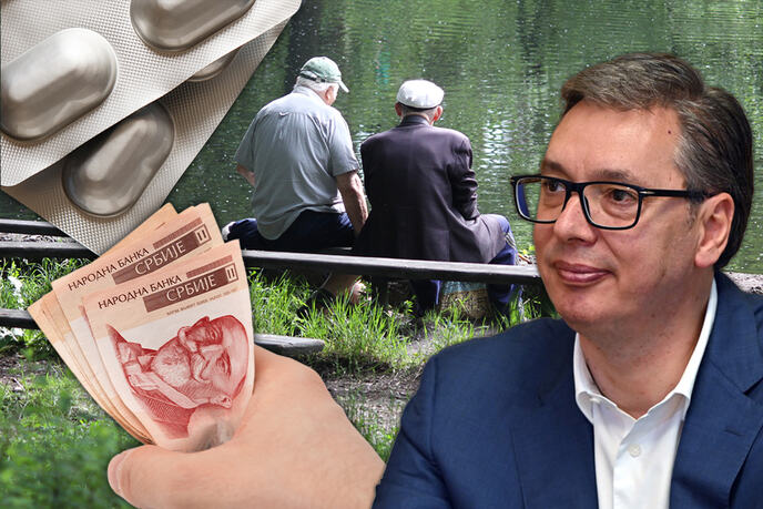 Aleksandar Vučić penzioneri