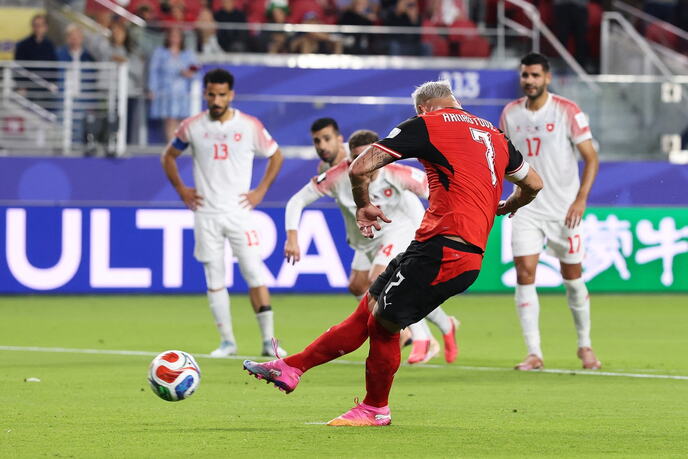 Marko Arnautović gol na meču Austrija - Jordan