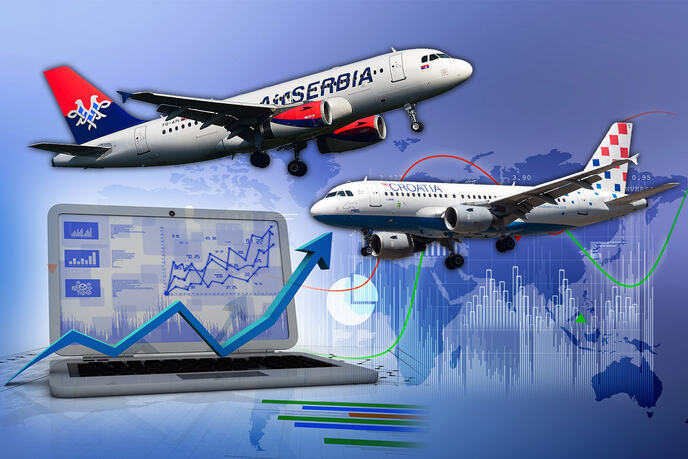 Er Srbija Air Serbia Croatia airlines Kroacija Erlajns