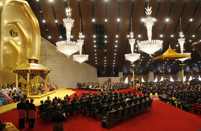 palata Istana Nurul Iman, rezidencija, sultan od Bruneja
