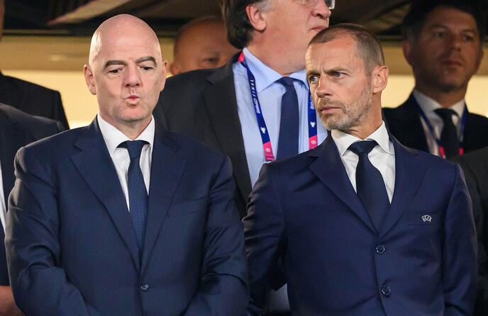 Đani Infantino i Aleksander Čeferin