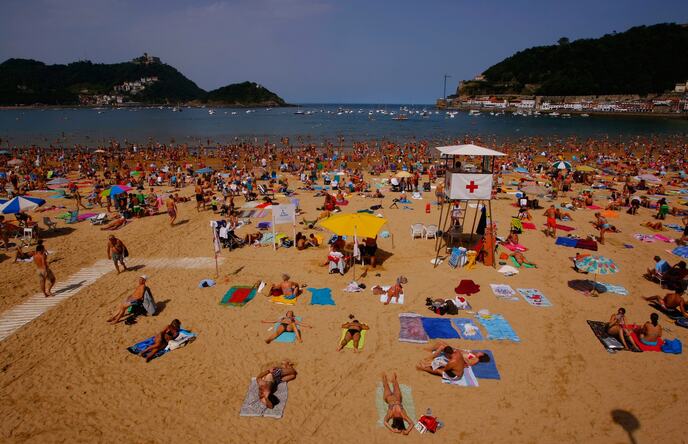 tuširanje, plaža