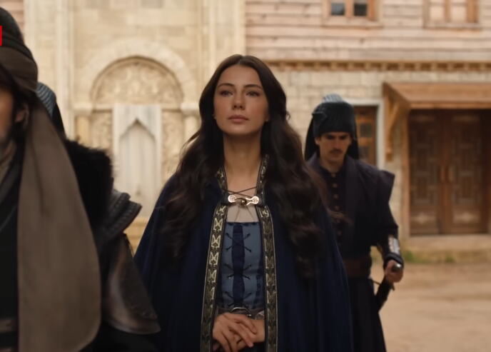 Merve Učer kao Čiček u seriji Mehmed: Fetihler Sultanı