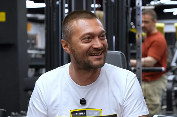 Ivica Iliev u teretani