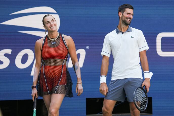 Novak Đoković, Arina Sabalenka