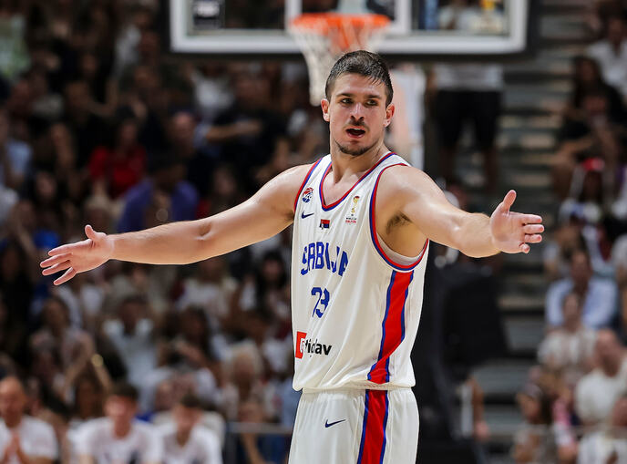 Nikola Đurišić u dresu reprezentacije