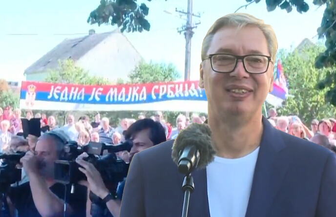 Aleksandar Vučić Apatin Prigrevica