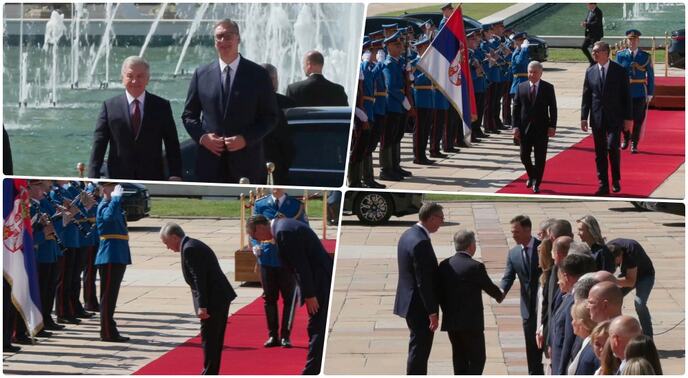 Aleksandra Vučić Uzbekistan Šavkat Mirzijojev