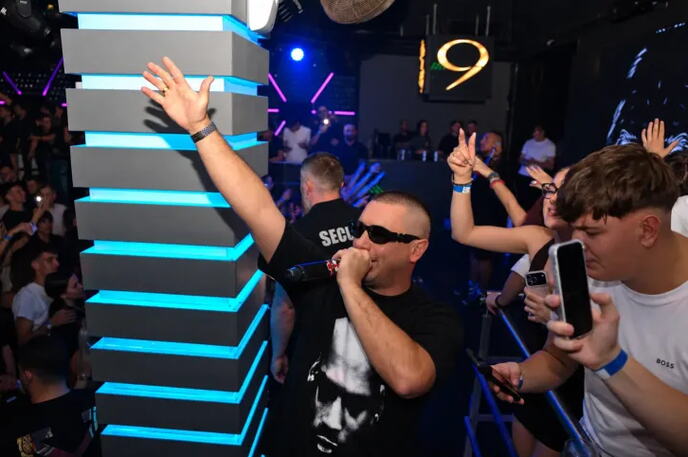 Grupa THC na nastupu u Lincu