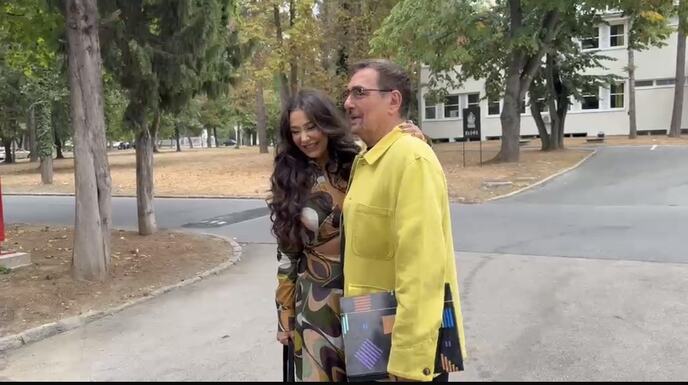 Sanja Vučić i Dragan Kojić Keba
