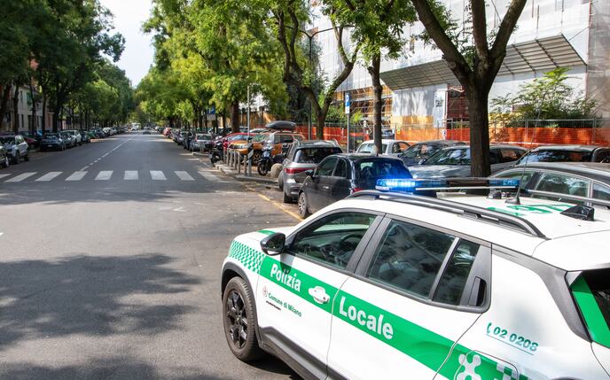 Policija na mestu gde je Maldini izazvao saobraćajnu nesreću