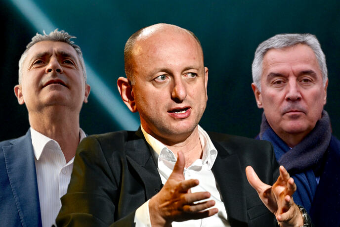 Milan Knežević Ilija Srdanović Milo Đukanović