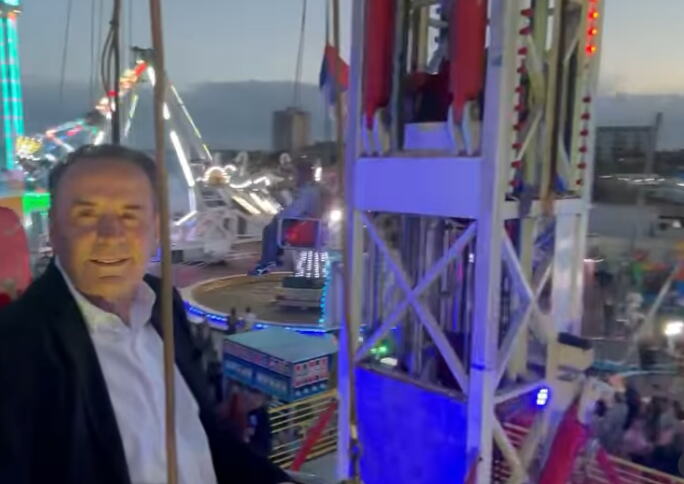Rasim Ljajić na ringišpilu