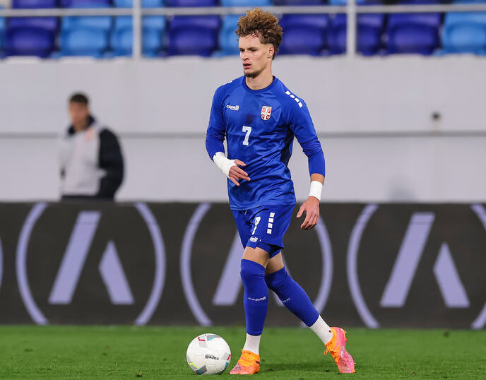 Lazar Jovanović u dresu reprezentacije