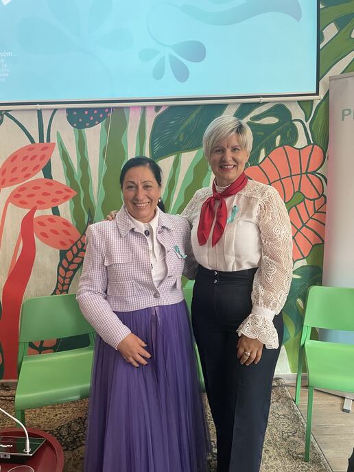 Ljiljana Ilić i Gorica Đokoć iz Udruženja Progovori