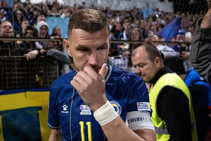 Edin DŽeko u dresu reprezentacija BiH