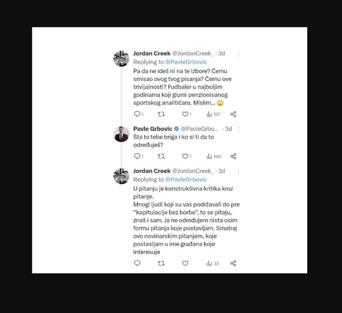 Komentari na Iksu Pavle Grbović