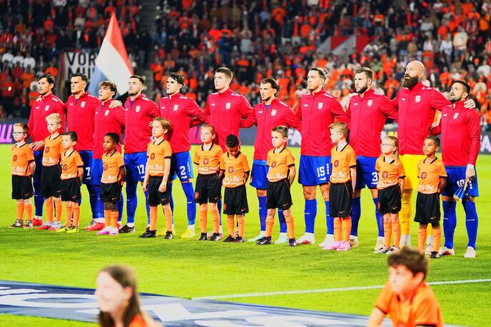 Liga nacija, Fudbalska reprezentacija Srbije