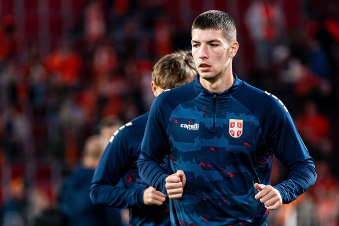 Stefan Gudelj na debiju za reprezentaciju